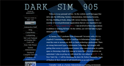 Desktop Screenshot of darksim905.com